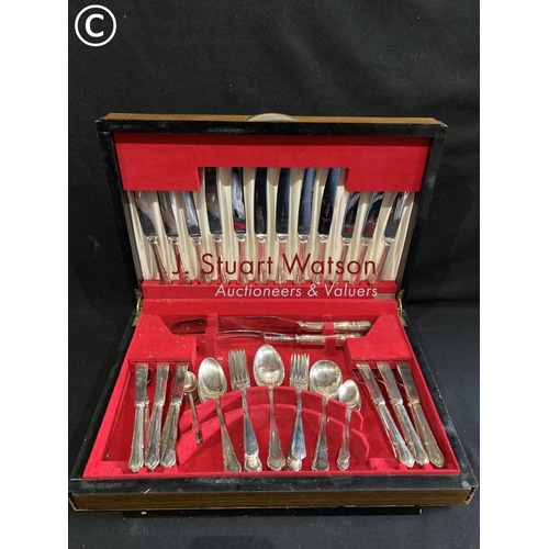 963 - 72 piece EPNS Canteen of Cutlery