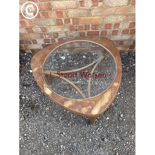 271 - A Nathan teak circular coffee table