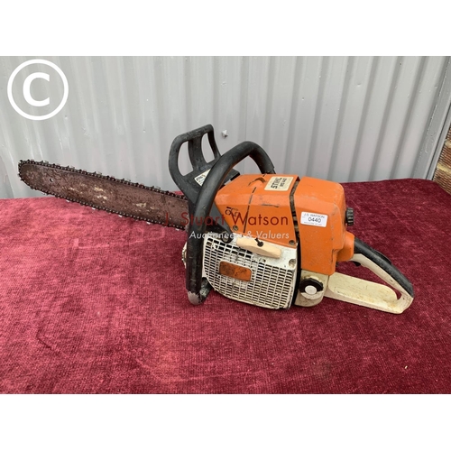 440 - Stihl MS440 chainsaw in working order