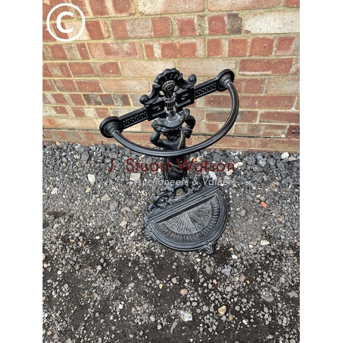 53 - A cast iron umbrella stand