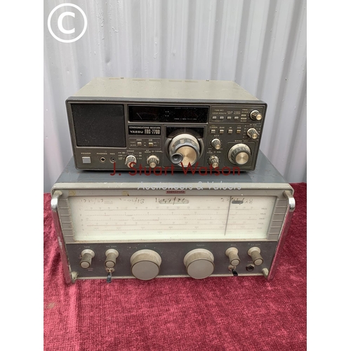 547 - Vintage Yaesu communications receiver and Eddystone receiver