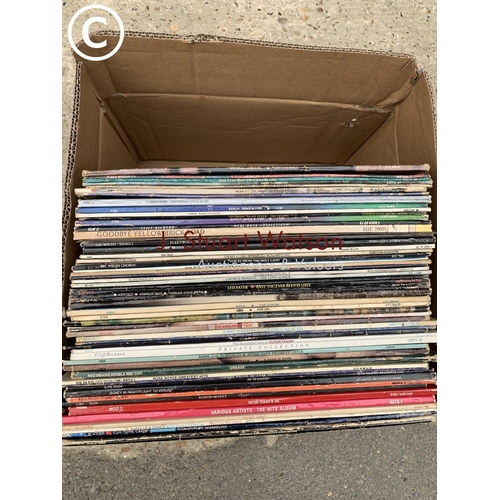 552 - 58 1980s LPs and qty singles mainly 1980s (2 photos)