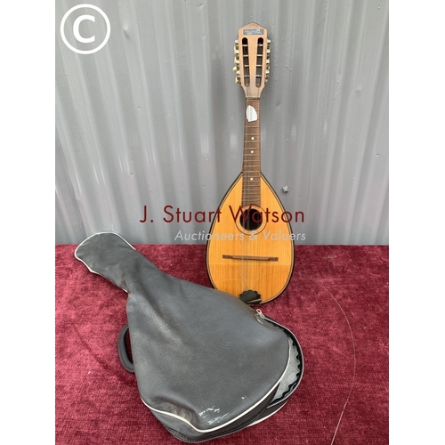 562 - Tatra mandolin and soft case