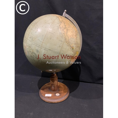 614 - Vintage celestial globe 45cms Tall