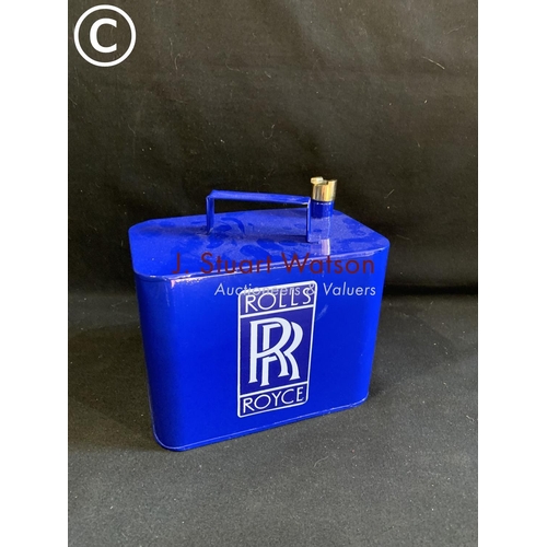 662 - Rolls Royce oil can, height 19cms