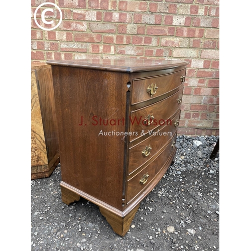 77 - A reproduction chest of four drawers 77x45x77