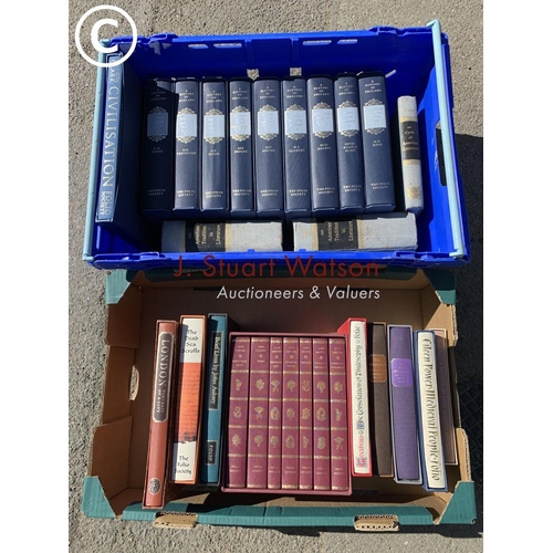 774 - Folio Society: set of nine volumes The History of England, set of seven Jane Austen novels and nine ... 