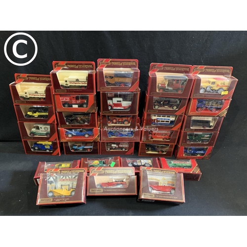 897 - Thirty one Boxed Matchbox Models of Yesteryear