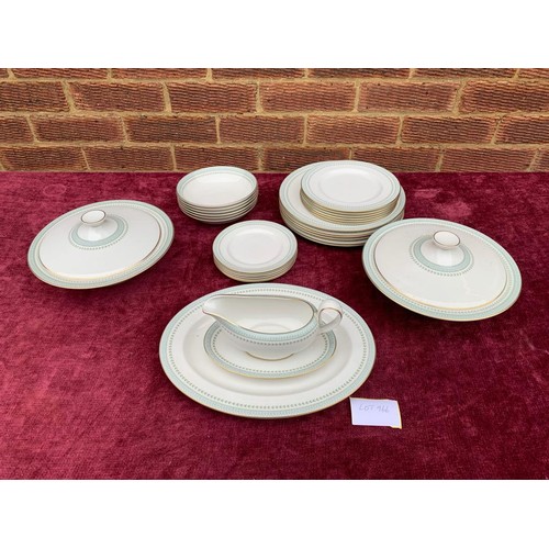 966 - Doulton Berkshire Dinnerware - 36 pieces no damage