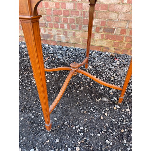 163 - A Victorian satinwood occasional  Table