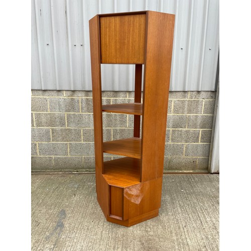 305 - A g plan teak corner cabinet