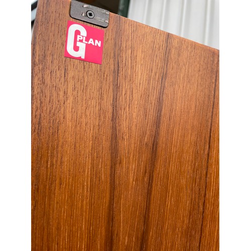 305 - A g plan teak corner cabinet