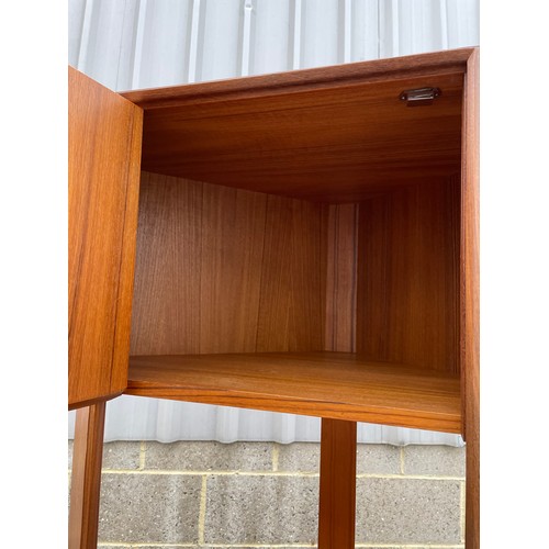 305 - A g plan teak corner cabinet