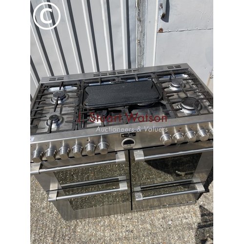 56 - A STOVES range style gas cooker with extraction equipment 100 c, wide