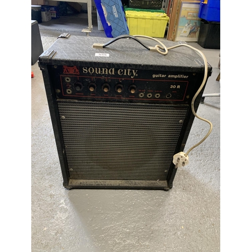 555 - Sound City 30R guitar amplifier, not tested