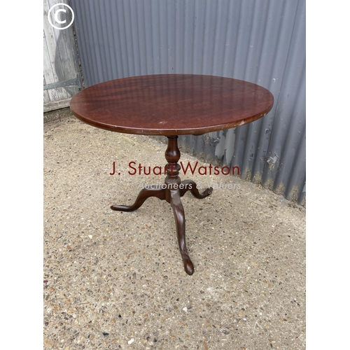 243 - A victorian snap top table