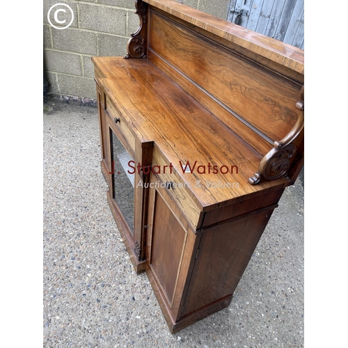 285 - A William IV rosewood Chiffonier 140cm wide