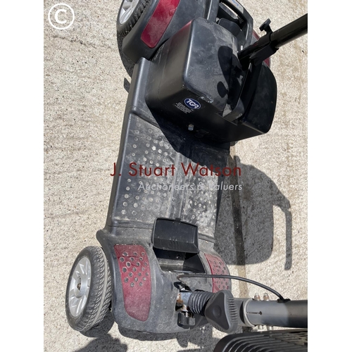 342 - A tga folding mobility scooter (requires new battery)