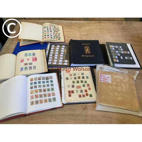 1002 - 8 Stamp Albums and Stock books