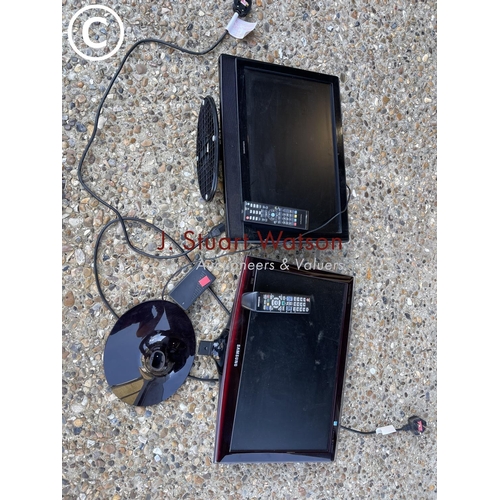 275 - Two small tvs