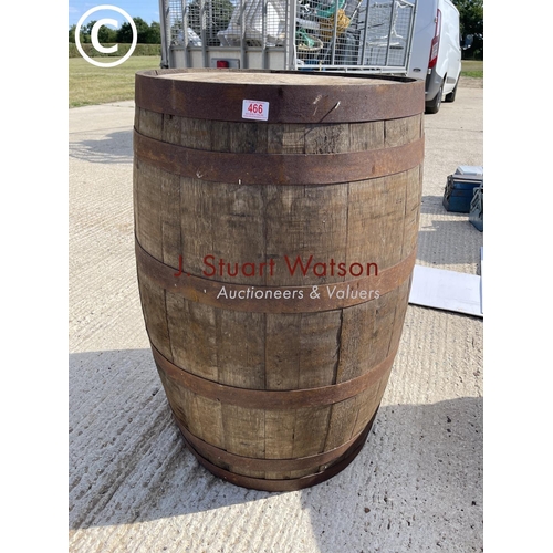 466 - Full size Scottish wiskey barrell