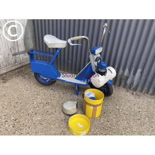 497 - An original Solex Micron VELOSOLEX petrol motorcycle bike