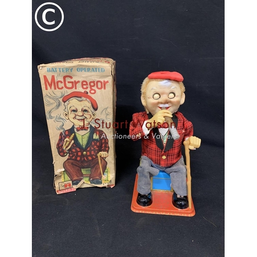 569 - Battery operated McGregor, height 28cms