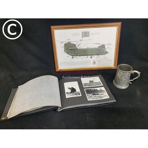 756 - Vintage photograph album of Belsen Cincentration camp and Horne Military Rangers, A RAF Battle of Br... 