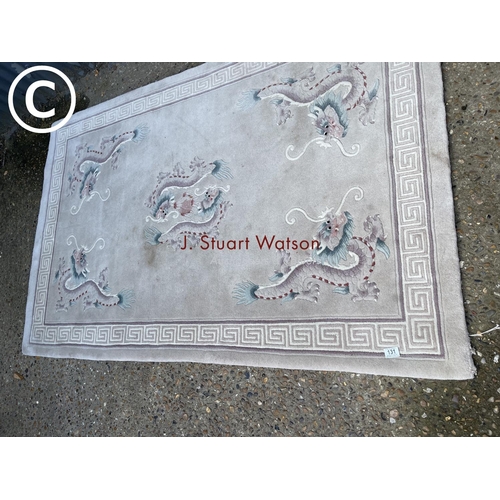 131 - A Chinese pattern rug