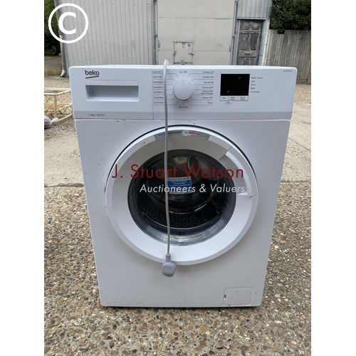 270 - A beko washing machine