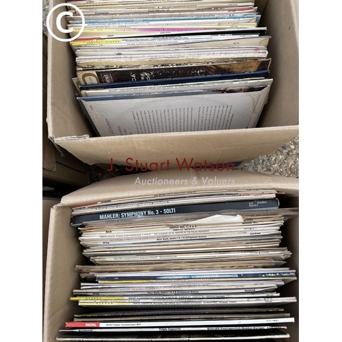 284 - Four boxes assorted records