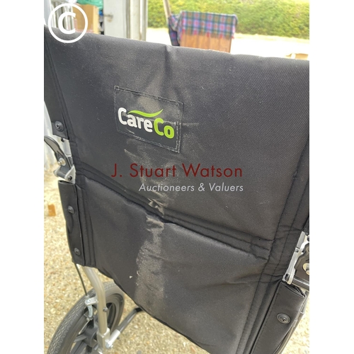 294 - A careco traveler wheelchair