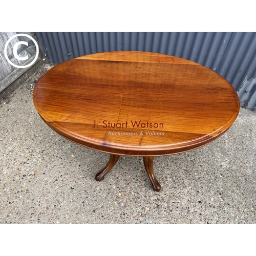 4 - a Victorian mahogany tilt top breakfast table