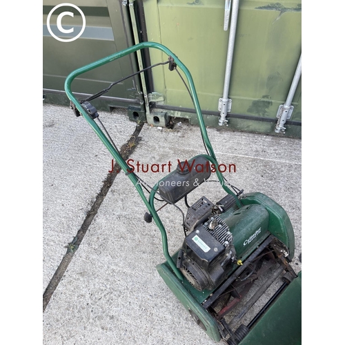 410 - A Suffolk punch green cylinder lawn mower