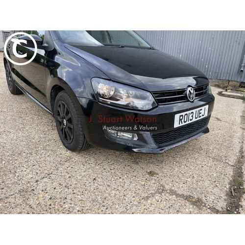 499 - 2013 Volkswagen polo 5 door hatchback. RO13 UEJ - MOT 02.08.2023. 98,000 Miles. 1.2 Diesel. 3 former... 