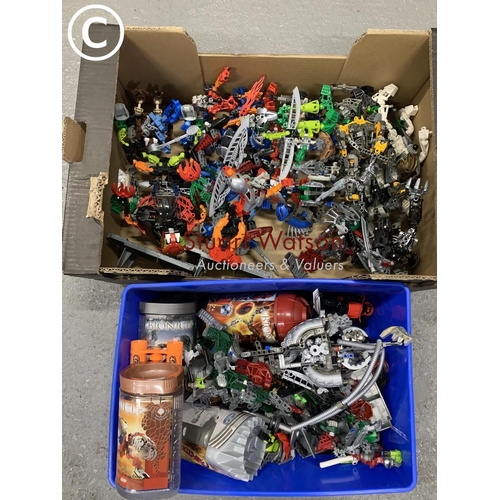 692 - Two boxes of Lego Bionicles