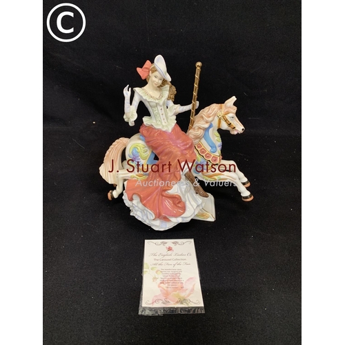 729 - The English Ladies Co, All The Fun of The Fair Figure, Boxed, height 25cms, no damage