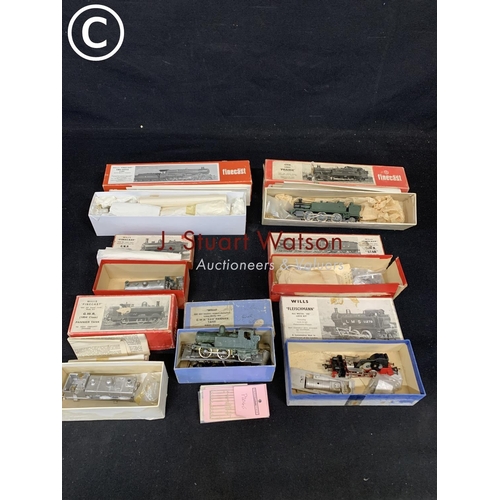 781 - 7 Wills Finecast Model Loco Kits, some partially completed