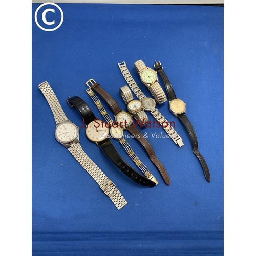 850 - Eight assorted watches