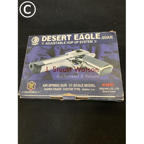 980 - KWC Desert Eagle Air spring Gun Boxed