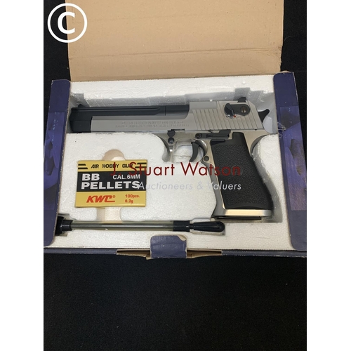 980 - KWC Desert Eagle Air spring Gun Boxed