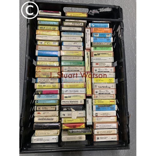 996 - Collection of eight track tapes