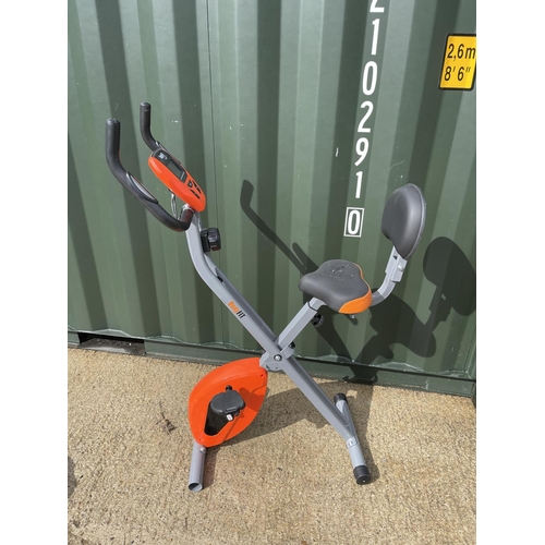 347 - A body fit folding exercise bike