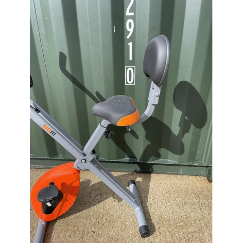 347 - A body fit folding exercise bike