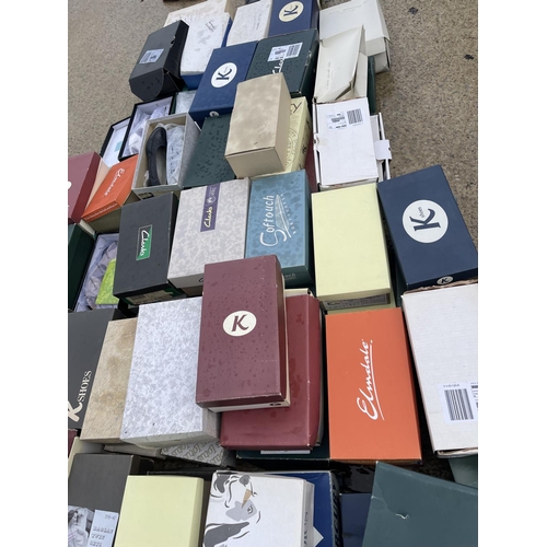 362 - A collection of approx 74 pairs of boxed ladies shoes mainly size 7