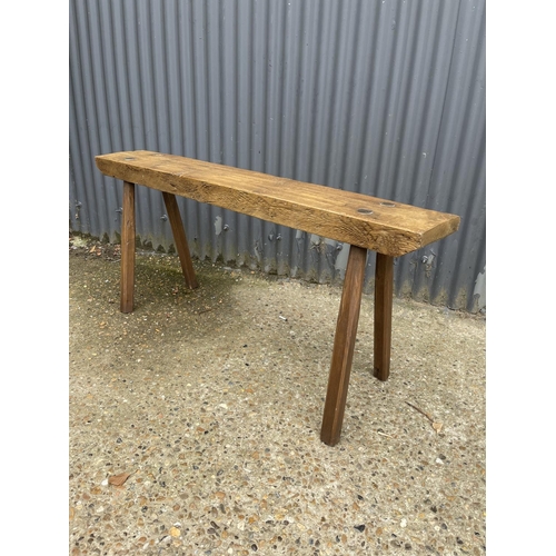 82 - A rustic style pig bench seat 140x30x60