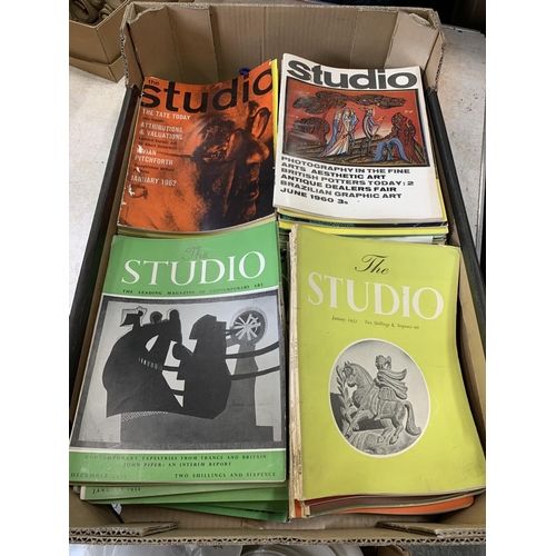 718 - Quantity of The Studio Contemporary Art Magazine from 1950's and 1960's