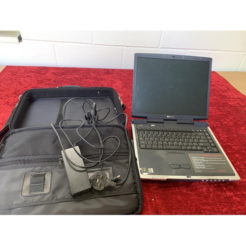 979 - Toshiba Satellite 2410-601 with charger and case (not tested)