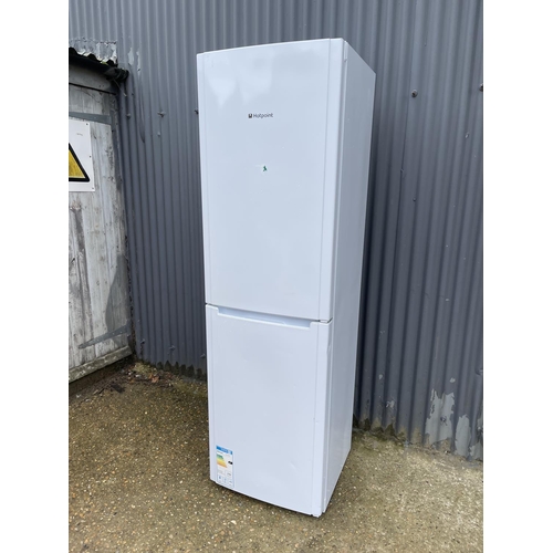 100 - A hotpoint upright fridge freezer