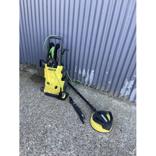 223 - Karcher power washer with attachments